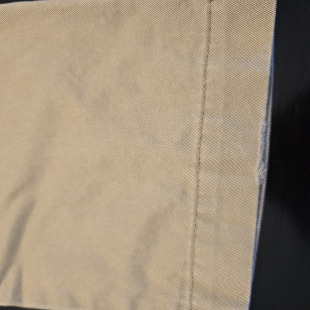 Beige Casual Pants